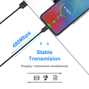 USDCコイルケーブルキーボードタイプC高速ケーブル3m充電ケーブル - Product Image 6