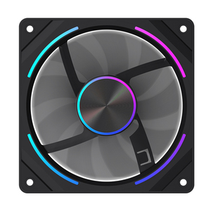 Lovingcool nuovo stile infinito specchio circolare ARGB sincronizzazione PC ventola di raffreddamento all'ingrosso 6pin RGB Case per Computer da gioco ventole più fresche - Product Image 2