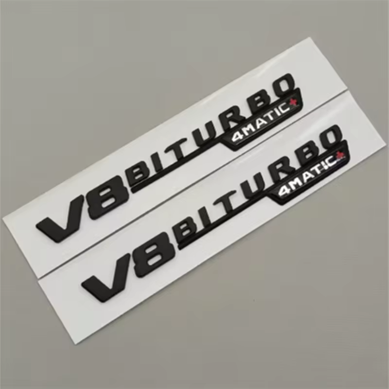 V8 BT 4matic Matte Black 2pcs