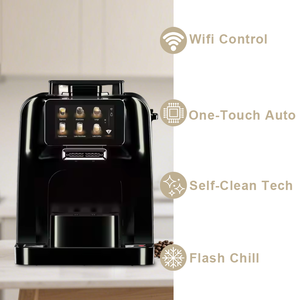 Kaffeevollautomat умная кофеварка с сенсорным экраном полностью автоматическая кофемашина Эспрессо-бобы на чашку кофемолка с кофемолкой - Product Image 2