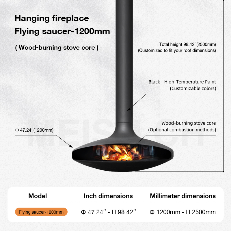 Gas Fireplace -1200mm