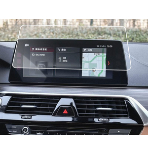 מדבקות רכב חדש עבור <span class=keywords><strong>bmw</strong></span> 5 סדרת g30 מכונית gps ניווט מסך מגע זכוכית מסך מגע מגן סרט אביזרים פנים