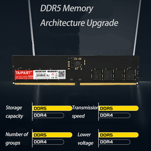 Taifast高品質DDR5 RAM 8GB 16 GB32GBメモリすべてのデスクトップRAMと互換性があります高品質DDR5 Genre RAM - Product Image 4