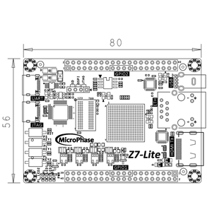 FPGA, placa de desarrollo ZYNQ Placa de núcleo XILINX ZYNQ7000 7020 7010 Z7 Lite - Product Image 3