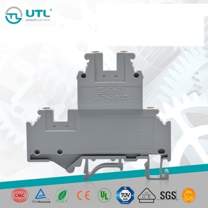 Reemplace el bloque de terminales de riel Din tipo tornillo de doble palanca Conector de cableado Bloque de distribución para uso con sistema de riel Din - Product Image 2