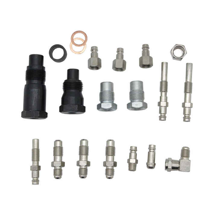 TU-15 Diesel Engine Compression Cylinder Pressure Meter Tester Gauge Kit 0-1000 psi