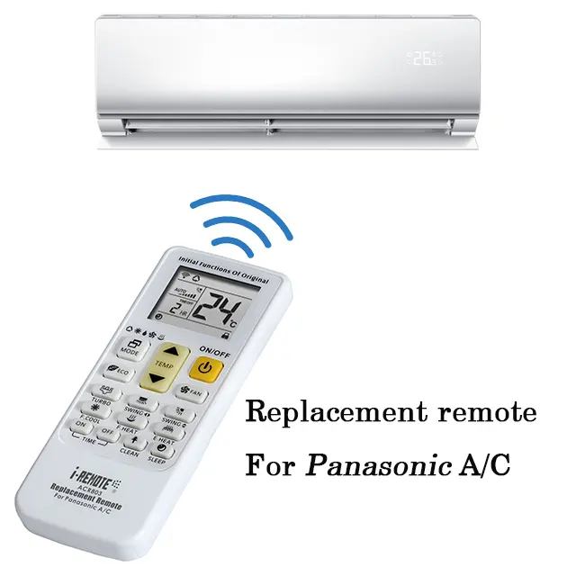 -Control remoto ACR803 panasonic aire acondicionado ac control remoto función inicial de original