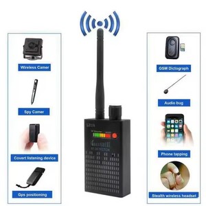 ポータブルテレコム携帯電話RF検出器アンチスパイデバイス2G 3G 4GネットワークGPS対応