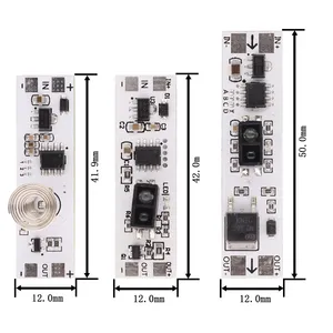Interruttore tattile modulo capacitivo PIR sensore di movimento 5V-24V 3A LED luci di controllo oscuramento a breve distanza scansione scansione sensore della mano - Product Image 2