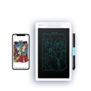 LCD ekran dijital cetvel kalemi ile sıcak satış VSON WP9612 10 inç grafik Tablet bilgisayara bağlanır - Product Image 1