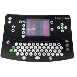 Domino Tintenstrahldrucker A-Serie 1-0160400SP Tastatur Tastatur Membran kompatibel für CIJ A100 A200 A300 plus europäisch - Product Image 2
