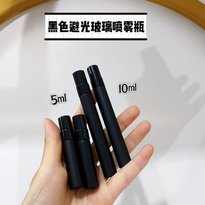 批发5ml10ml厚玻璃圆形可再填充小样品测试瓶，带纸盒包装 - Product Image 2
