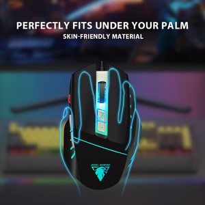 8D RGB Gaming Mouse Mit Programmierung 3200 DPI IC 5312 Hohe Qualität für profession elle Computer verfügbar - Product Image 2