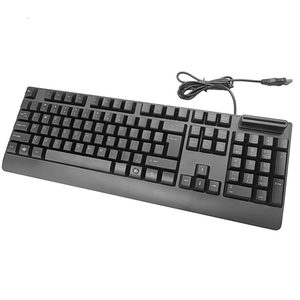 104 Keys <strong>USB</strong> Interface Multi-language Standard Wired Office with Smart Card ReaderKeyboard - Product Image 2