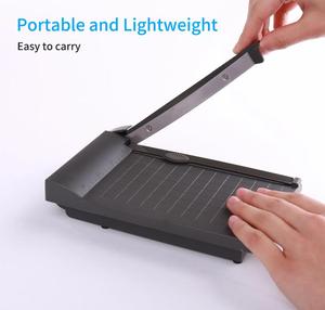Mini Paper Trimmer Guillotine <strong>Cutter</strong> 6 Inch (160mm) Cut Length Desktop Paper Cutting Machine with Security <strong>Cutter</strong> Head for Craft - Product Image 4