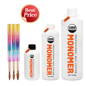 Großhandel Professional Custom 120ml 240ml 500ml 1000ml Gallone Acryl nagel Flüssigkeit Ema geruchloses Monomer für Acryl pulver - Product Image 1