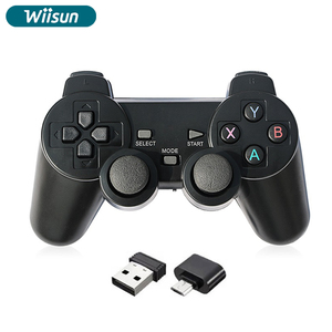 Controlador de Joystick Gamepad USB inalámbrico de 2,4 Ghz para PS2/PS3 Android TV BOX Phone-Consola de videojuegos Compatible