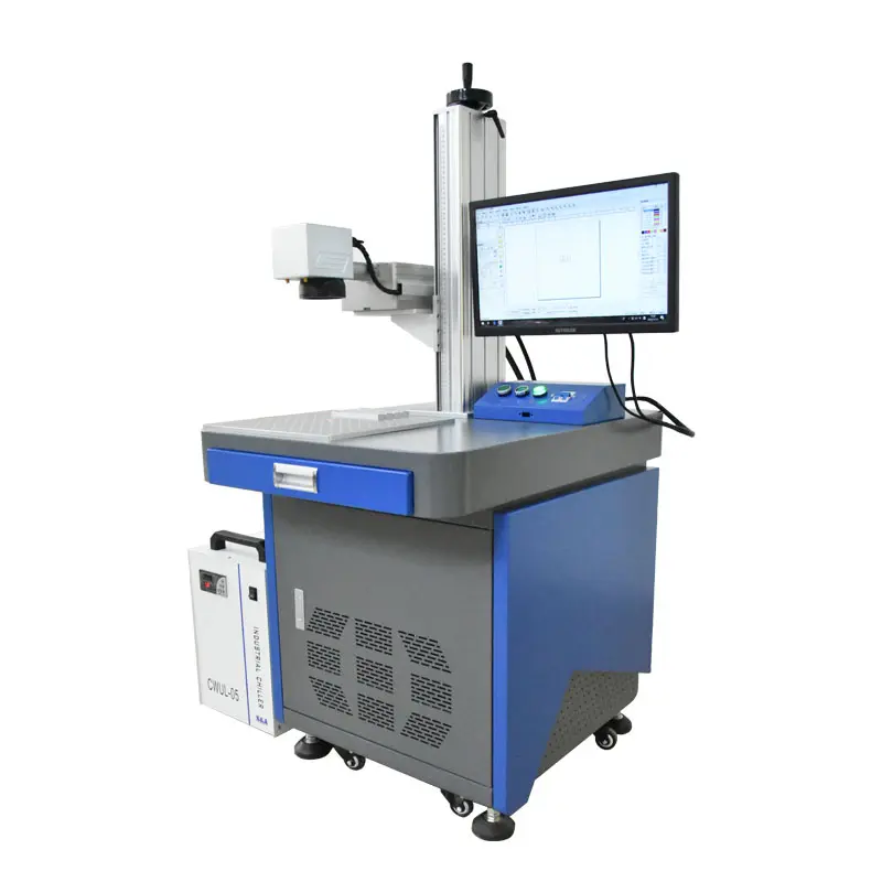 Gravação a laser de vidro JPT Ruifengheng 5W 10W UV máquina gravadora a laser
