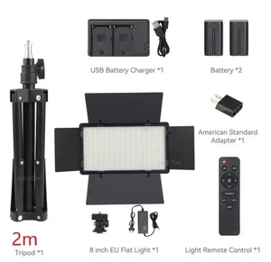U800 led dolgu ışığı sıcak soğuk renk u600 canlı akış ışık çekim düz panel aydınlatma - Product Image 3