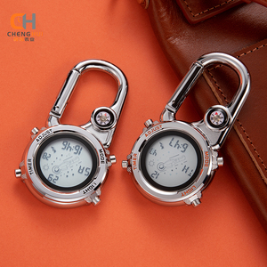 Clip Snap Hook Keychain Camping and Cycling Portable Mini Metal Compass Carabiner <strong>Direction</strong> Cheap <strong>Pocket</strong> <strong>Watch</strong> - Product Image 5