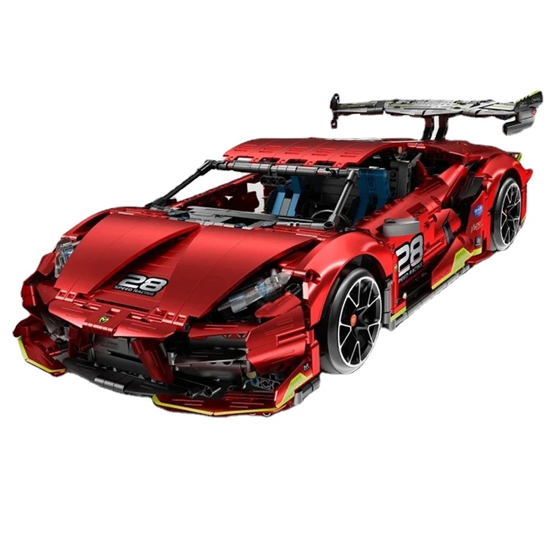 IM.MASTER 9828-2 MOC City Racing Sports Car - 2202pcs Building