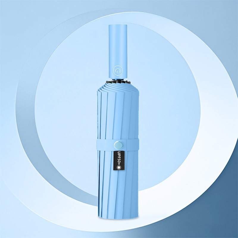 Botón redondo de goma negra engrosada, 72 huesos - azul celeste.