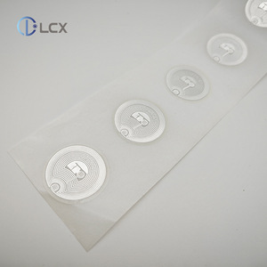 高周波RFID NFCタッチURLリンクウェットインレイNtag213電子自己接着防止偽造ステッカージュエリータグカード - Product Image 3