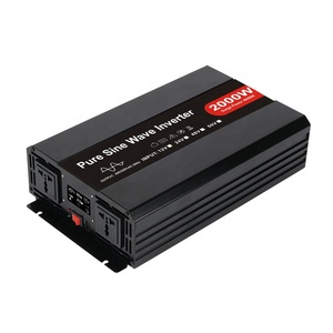 Inversor de onda sinusoidal pura de 2000W OEM con etiqueta de diseño libre Potencia de entrada de CC Salida de CA para ambulancia Potencia máxima de 4000W