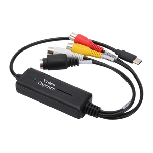 RCA出力ポートとオーディオ用カラーディスプレイを備えたTYPE-C AV Capture Expressカードを備えた外部ビデオキャプチャカード - Product Image 3