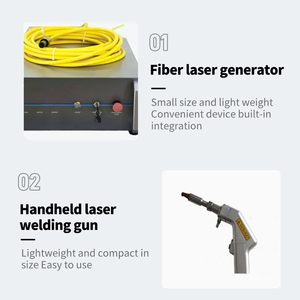 New Product Air Cooling Fiber Laser Welding Machine Laser <strong>Welder</strong> for Metal Aluminum