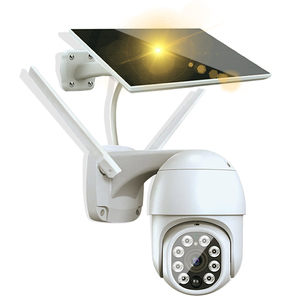 Telecamera di rete Cmos sensore costruito microfono di visione notturna applicazioni solari accetta schede di memoria SD Micro telecamera di sicurezza HD - Product Image 1