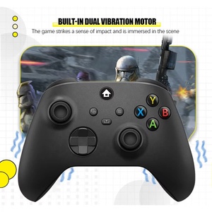 ตัวควบคุมเกมไร้สาย2.4กรัมสำหรับ Xbox One series x/s คอนโซลจอยสติ๊กเพิ่มปุ่มเทอร์โบเกมแพดระบบสั่น6แกนสำหรับ Windows PC - Product Image 2