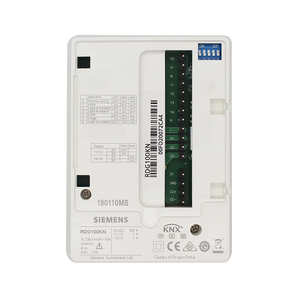 Оригинальный Новый комнатный термостат Siemens RDG100KN с технологией KNX и встроенным датчиком влажности и переключателем управления - Product Image 2