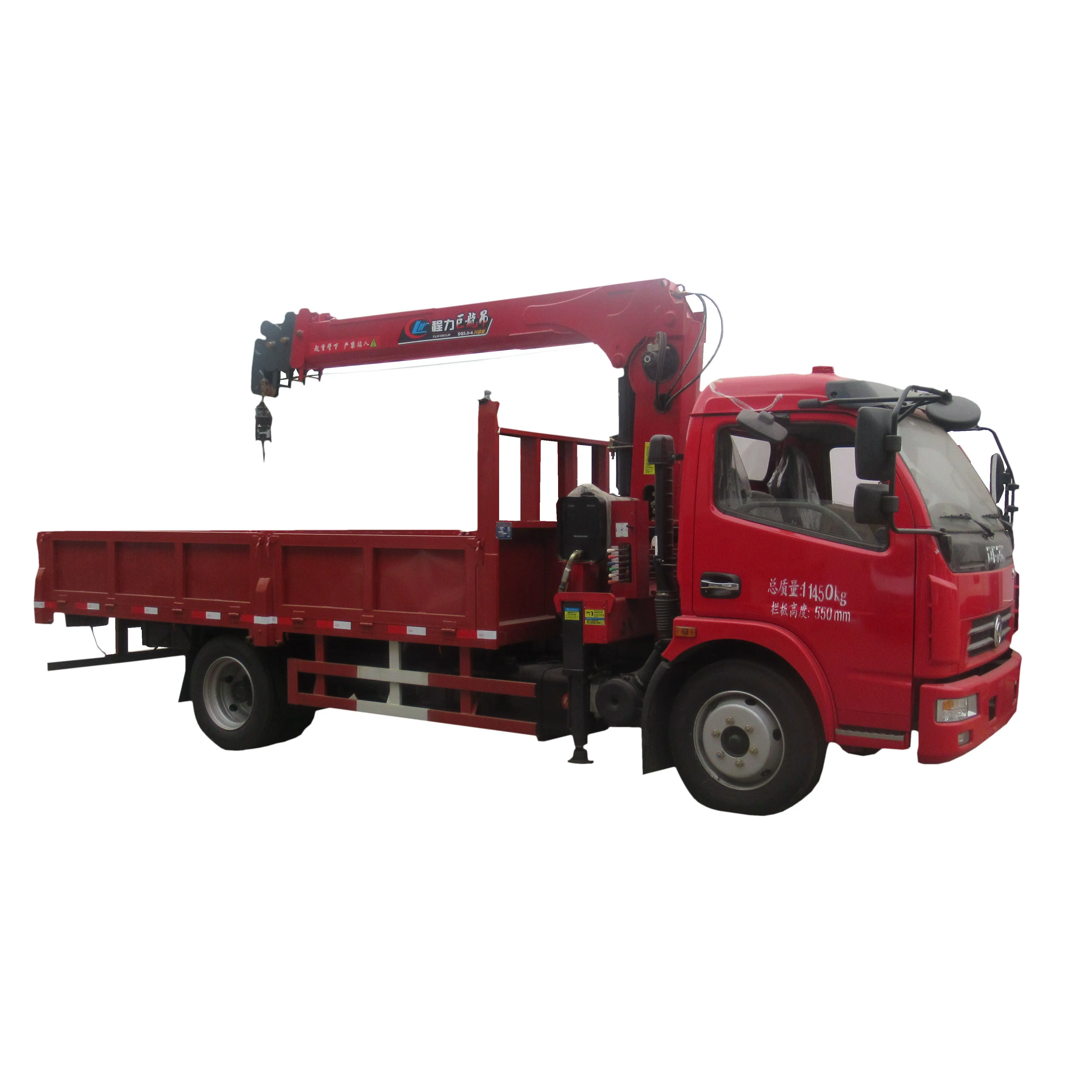 Dongfeng 4x4 camion grue manipulateur capacité de chargement 4 tonnes 5 tonnes unic 3ton camion grue prix