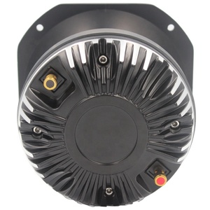Vander AUDIO8オームアルミニウムブラックコンプレッションドライバーツイータースピーカー109dB200ワットカーオーディオ用連続電力 - Product Image 3