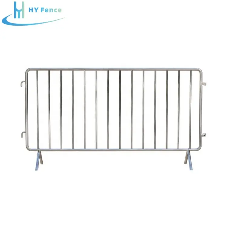 Commercio all'ingrosso di controllo della folla pedonali barriera in metallo acciaio di sicurezza recinzione per cortile del bestiame pannelli di recinzione