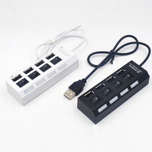 USBハブ2.0マルチハブ4ポートオンオフスイッチスプリッターアダプター - Product Image 4