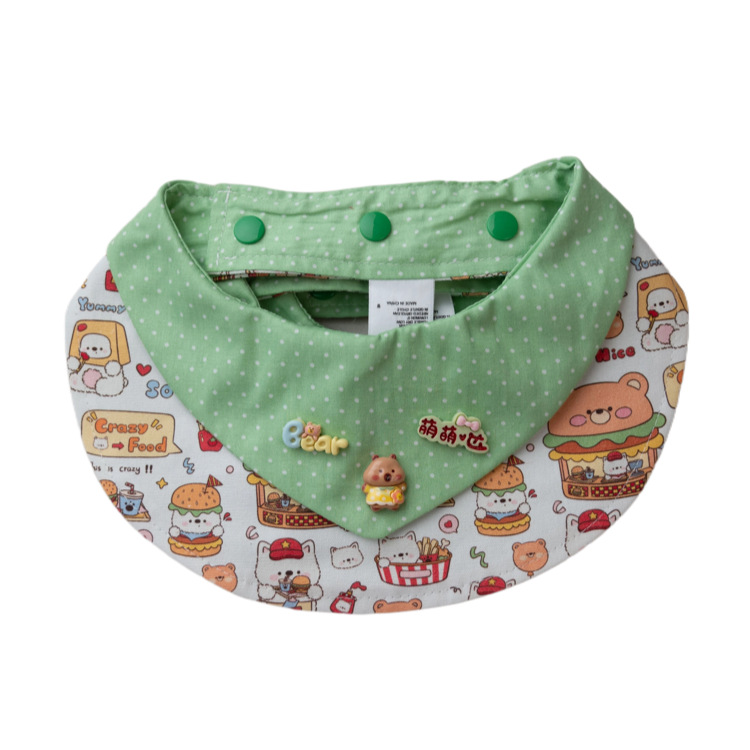 Collier pointu demi-rond Hamburger Bear