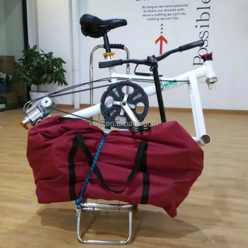 Materiale leggero in lega di alluminio per bicicletta pieghevole portatile con pontone gonfiabile a basso prezzo