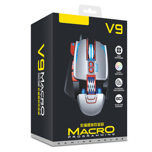 Mouse da gioco con cavo USB leggero eSport meccanica Macro programmazione gioco per <span class=keywords><strong>Computer</strong></span> pistola a pressione Design Mouse da gioco