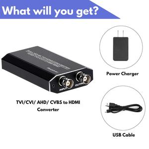 CVI/TVI/AHD to <strong>HDMI</strong> Converter with Loop Out for Local Display, 720P/1080P/3MP/4MP/5MP/8MP CVI/TVI/AHD Signal to <strong>HDMI</strong> Converter - Product Image 5