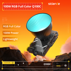 Sidande Q100C Q100Lite Optical Quantum 100W <strong>High</strong> Power RGB Full Color Portable Professional Photography Fill <strong>Light</strong> - Product Image 2