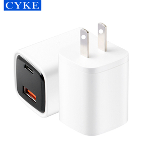 CYKE ที่ชาร์จโทรศัพท์มือถือรุ่น Mini Qc 3.0 33W,พร้อมจอแสดงผล Led Usb Type C Pd 3.0ชาร์จเร็ว K02 - Product Image 6