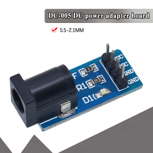 DC-005 DC005 5.5MM <strong>x</strong> 2.1MM Black DC Power Adapter Jack Socket Plug Module Board - Product Image 6