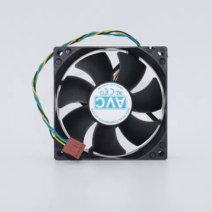 Original AVC DS08025T12U 8025 DC <strong>12V</strong> 0.70A <strong>PWM</strong> <strong>Temperature</strong> <strong>Control</strong> <strong>Speed</strong> <strong>Control</strong> Cabinet Fan - Product Image 1