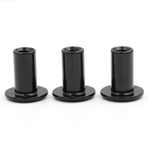 M2 M25 <strong>M3</strong> M4 M5 M6 M17 Stainless Steel Threaded Long <strong>Coupling</strong> M6 Flange Metric Hex Head Conical Sleeve Barrel Nut - Product Image 4