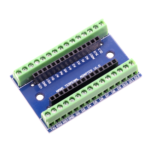 NANO IO Shield V3.0 3.0 Controller Terminal Adapter Erweiterungs karte Einfache Verlängerung platte für Arduino AVR ATMEGA328P
