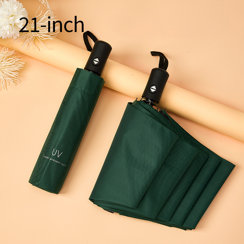 Parapluie automatique vert foncé