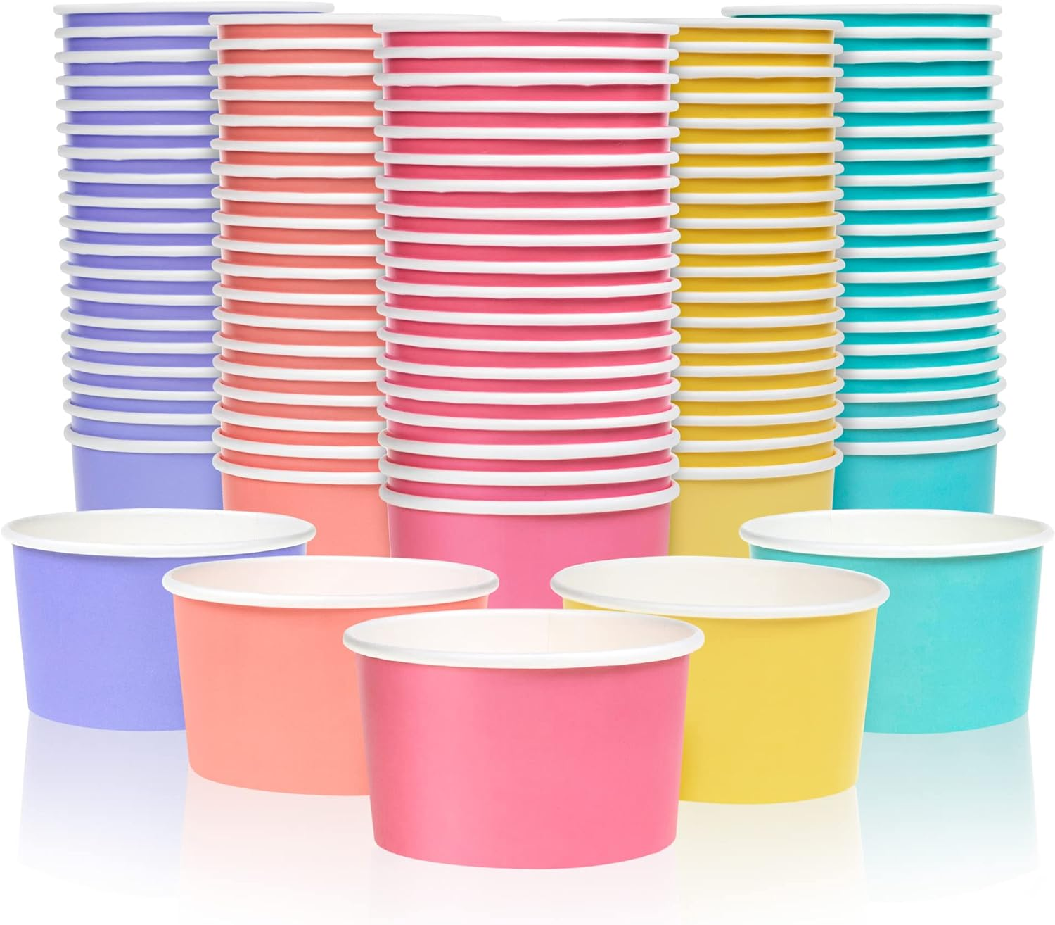 Custom color printing paper bowl