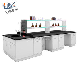 भारी शुल्क भार क्षमता स्कूल प्रयोगशाला उपकरण, विश्वविद्यालय शिक्षण प्रयोगशाला के लिए अनुकूलन योग्य आकार प्रयोगशाला कार्य पीठ - Product Image 3